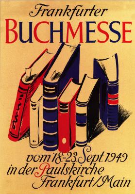 Plakat der Frankfurter Buchmesse von 1949